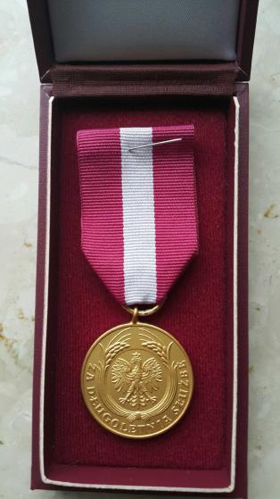 Złoty Medal za długoletnią służbę
