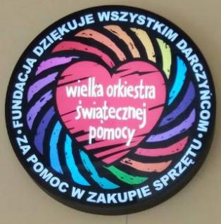 Sprzęt od Wielkiej Orkiestry Świątecznej Pomocy