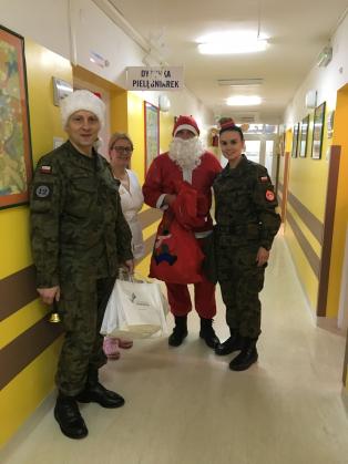 Mikołaj odwiedził naszych małych pacjentów